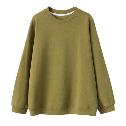 Damen Oversized Sweatshirt Raglanärmel Norvielle
