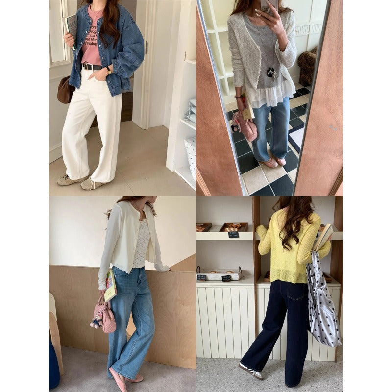 Damen Leinenhose Bequem Norvielle