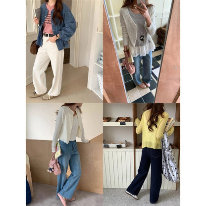 Damen Leinenhose Bequem Norvielle