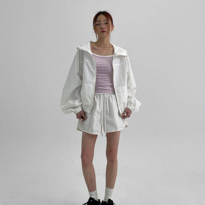 Damen Sportjacke mit kurzen Hosen Norvielle - Norvielle