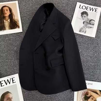 Damen Doppelreiher Blazer Tailliert Norvielle