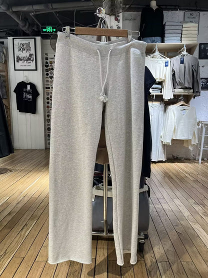 Damen Loungehose Verstellbarer Bund Bequem