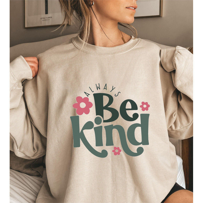 Damen Sweatshirt Puffärmel Motiviert Norvielle
