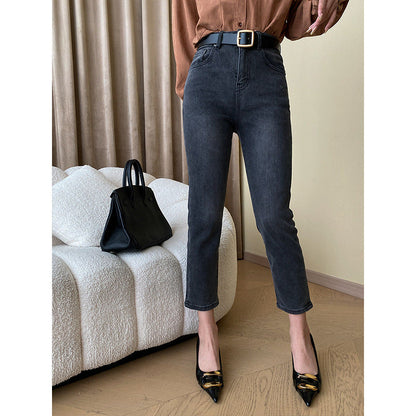 Damen Oversized Hemdbluse aus Baumwolle mit Taschen Beige - Norvielle