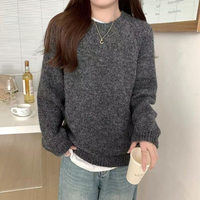 Damen Oversized-Pullover Kuschelig Norvielle
