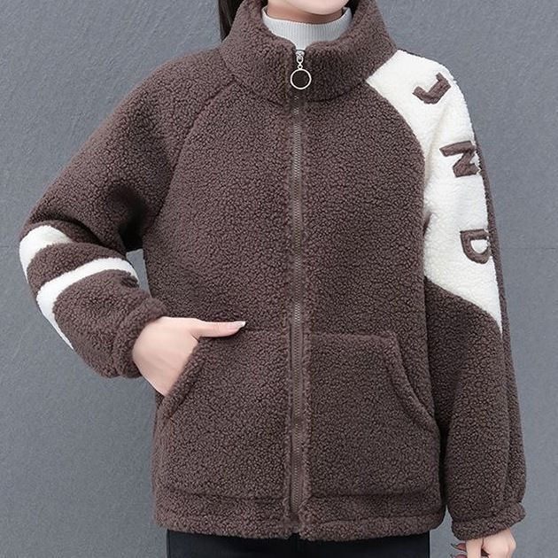 Damen Fleecejacke Hochkragen Seitentaschen Norvielle - Norvielle