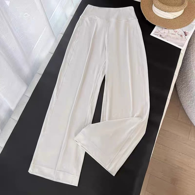 Damen Relaxhose Hochbund Weite Bein Norvielle
