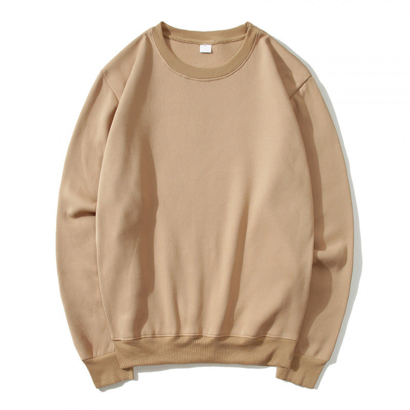 Damen Sweatshirt Weiches Fleece Rundhalsausschnitt Norvielle