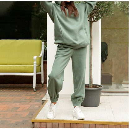 Damen Sweatshirt-Set mit Jogginghose Moderner Schnitt Norvielle