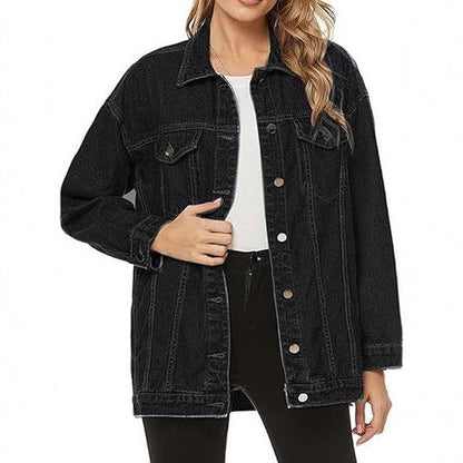 Damen Oversized Denimjacke Norvielle