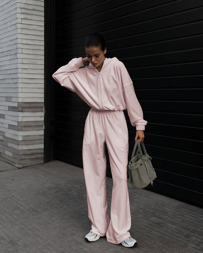Damen Kapuzenoverall Weich Norvielle Bequem