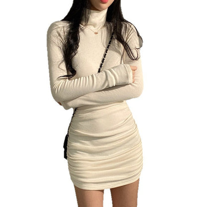 Damen Rollkragenpullover Weich Langarm Elegantes Design