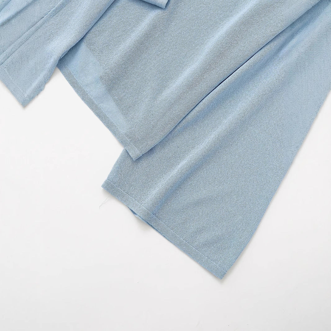 Damen Bluse Rüschendetails Bindeband Luftig Weiß