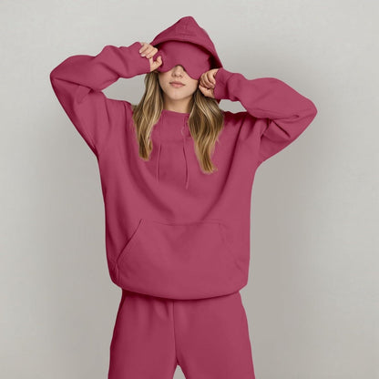 Damen Kapuzenpullover mit Schlafmaske Norvielle