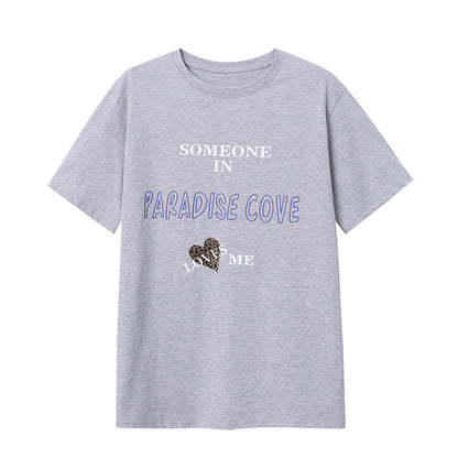 Damen T-Shirt mit Schriftzug Bequem Norvielle