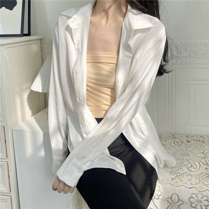 Damen Bluse aus Seide Elegantes Design