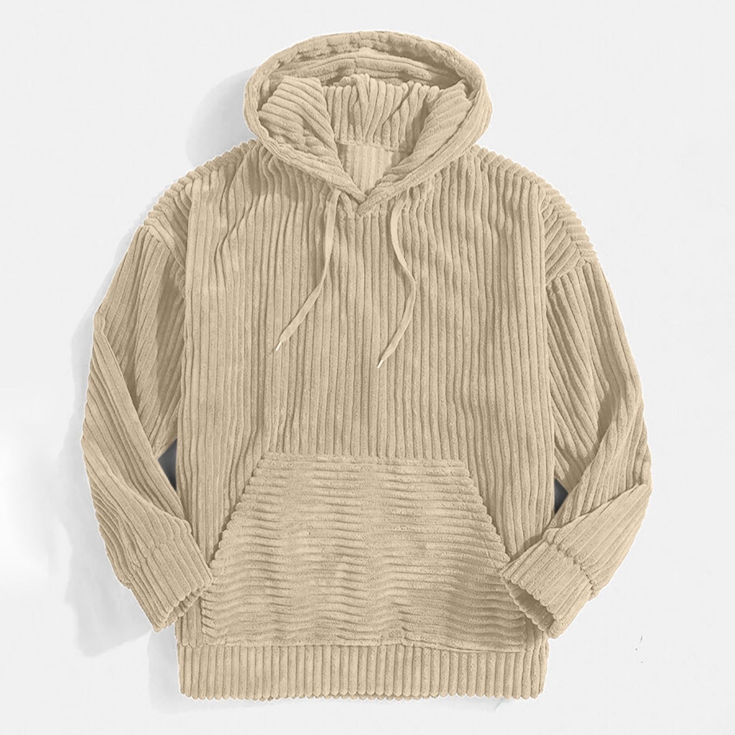 Damen Kapuzenpullover Rippdesign Norvielle
