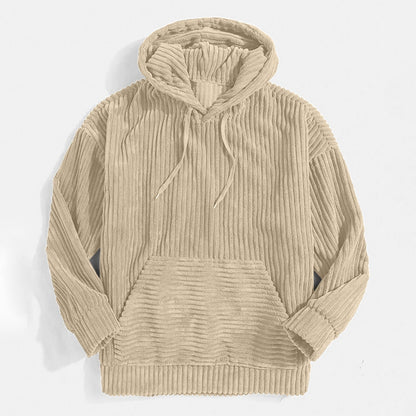 Damen Kapuzenpullover Rippdesign Norvielle