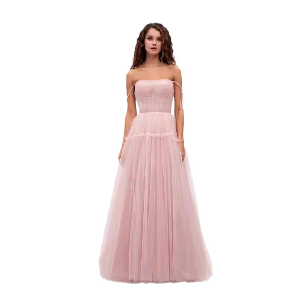 Damen Abendkleid Tüll Norvielle Elegant