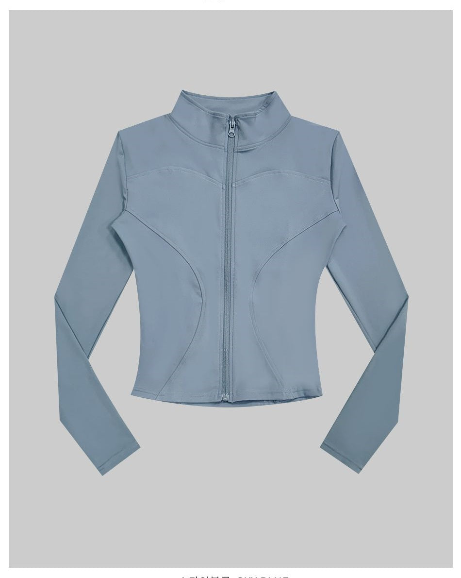 Damen Sportjacke Reißverschluss Norvielle