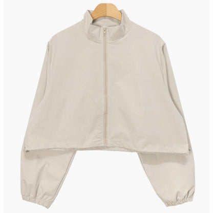 Damen Leichte Cropped Übergangsjacke