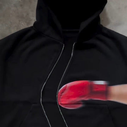 Damen Hoodie Grafisches Design Norvielle