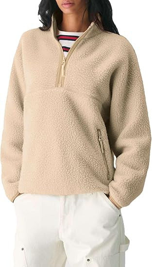 Damen Fleece-Pullover Norvielle