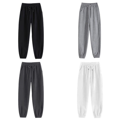Damen Jogginghose Elastischer Bund Norvielle Bequem Schwarz - Norvielle