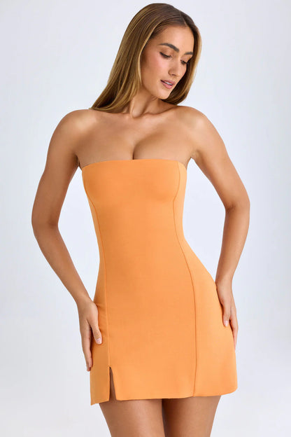 Damen Minikleid Figurumspielend Schmal Norvielle