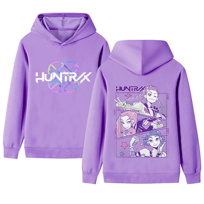 Damen Kapuzensweater Anime-Design Gemütlich Norvielle - Norvielle