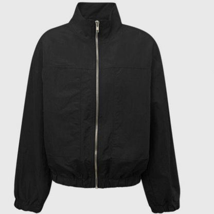 Damen Sportset mit Zip-Jacke und elastischem Rock