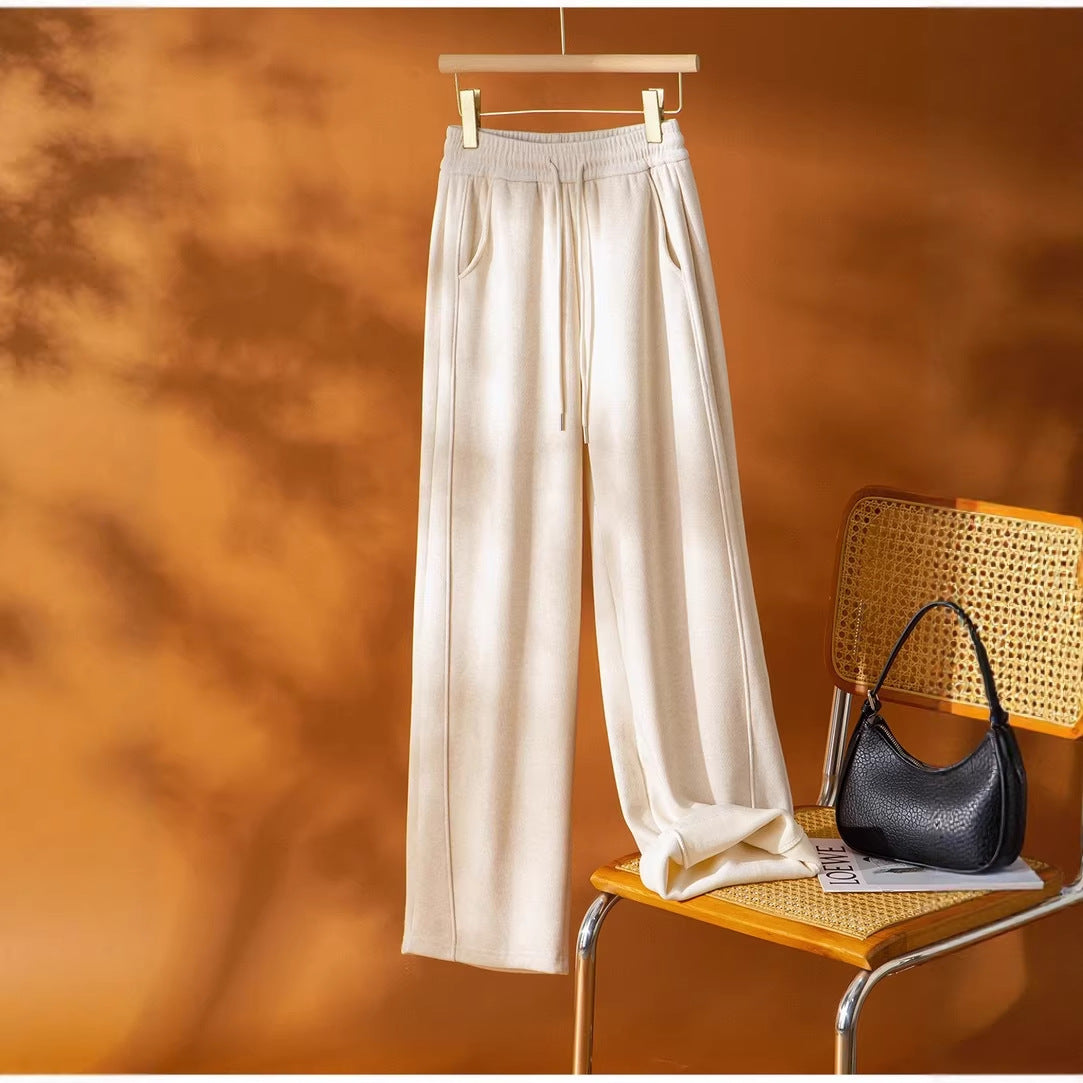 Damen Loungehose Weite Bequem Norvielle