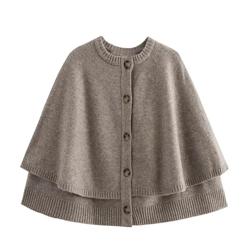 Damen Kapuzenumhang Stylisch Norvielle