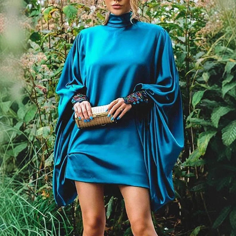 Damen Etuikleid Oversized-Schnitt Dekorative Ärmel Norvielle