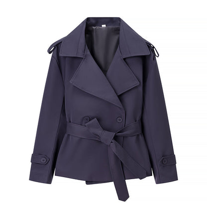 Damen Trenchcoat Jacke Gürtel Norvielle