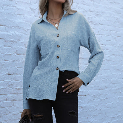 Damen Hemdbluse Lässig Norvielle