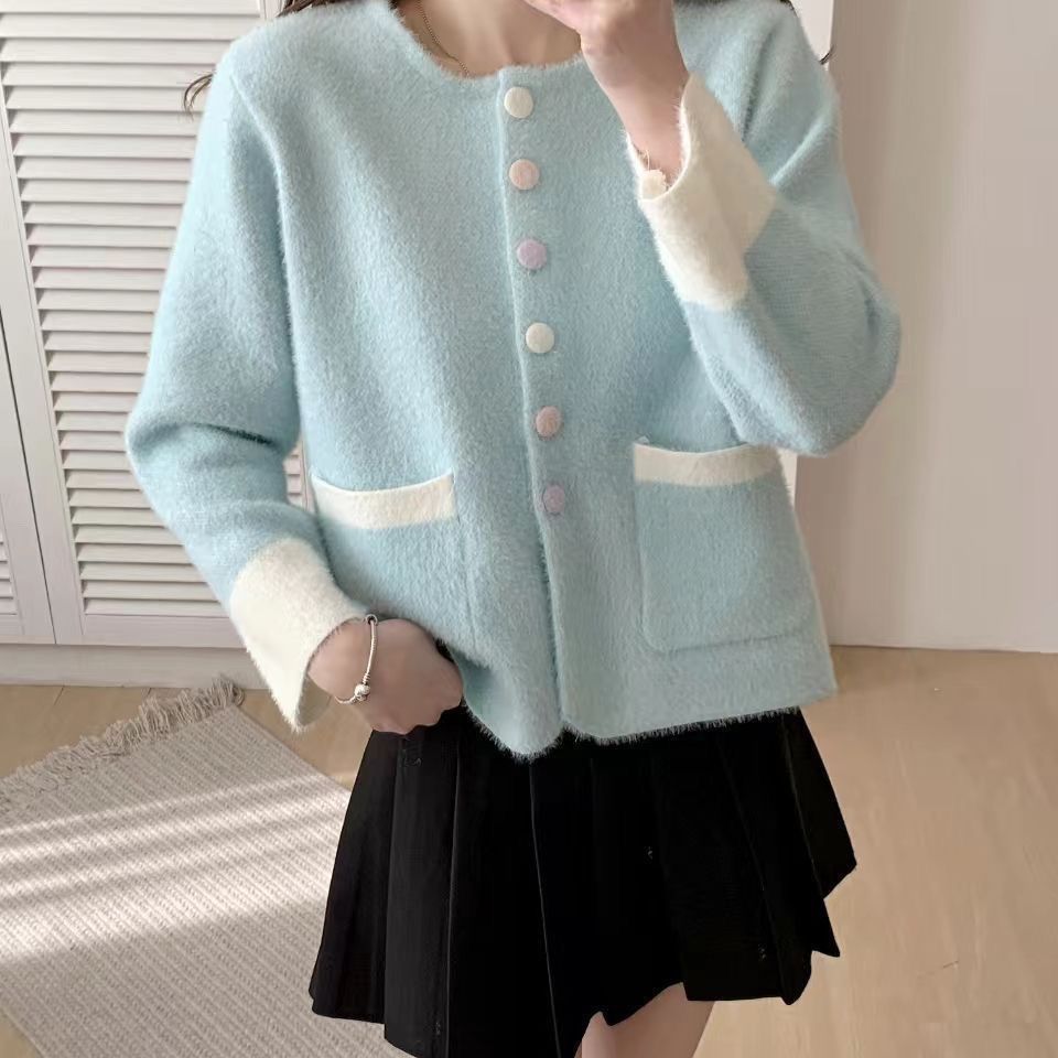 Damen Strickjacke Lässig Norvielle