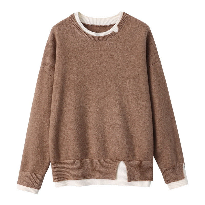 Damen Streifenpullover locker Norvielle