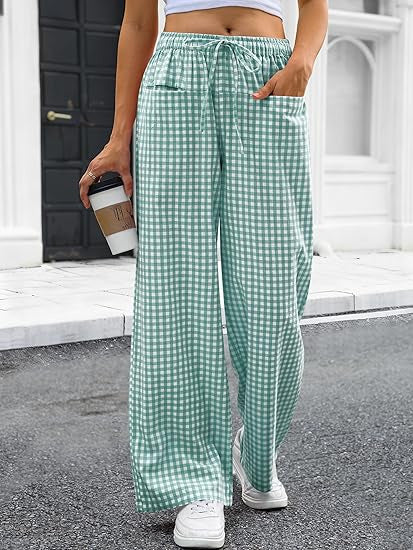 Damen Karottenhose Luftig Kordelzug Norvielle