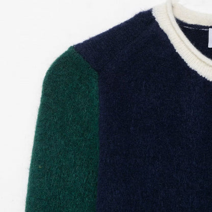 Damen Strickjacke Kontrastärmel Norvielle