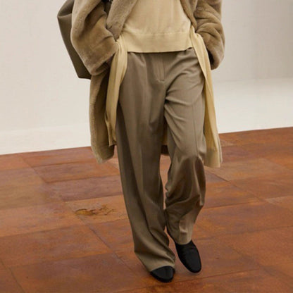 Damen Hochbundhose Weites Bein Norvielle