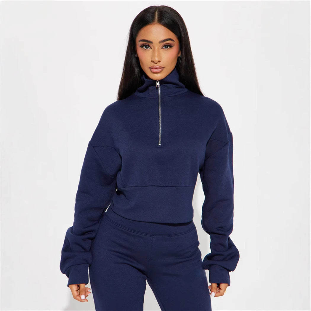 Damen Anzug-Set Elastisch Hochkragen Norvielle