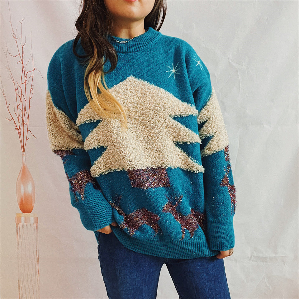 Damen Winterpullover Kuschelig Festlich Norvielle