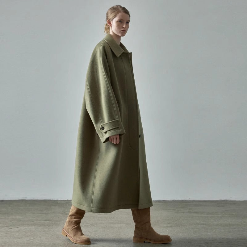 Damen Oversized Wollmantel Norvielle -> Damen Wollmantel Oversized
