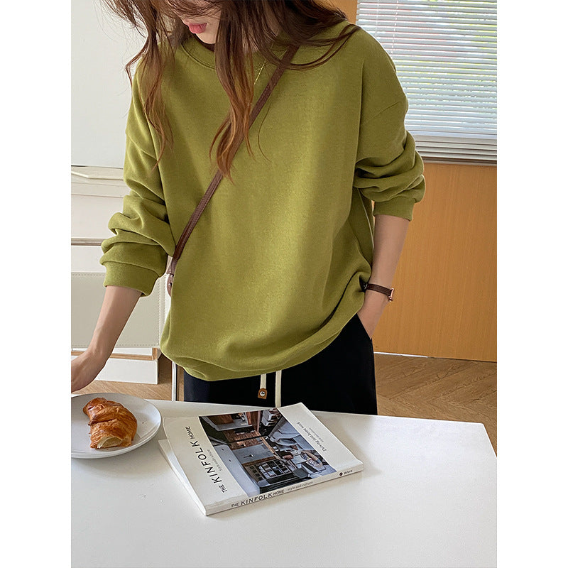 Damen Oversized Sweatshirt Raglanärmel Norvielle - Norvielle