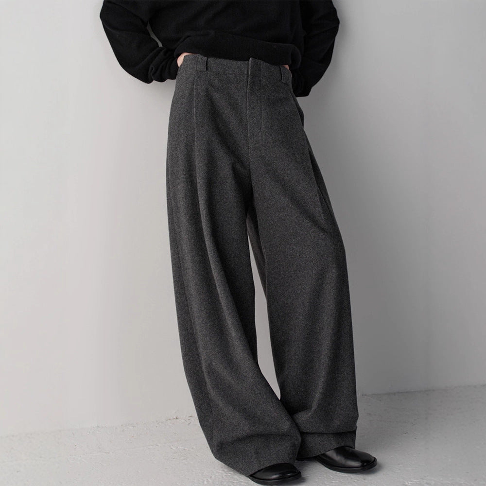 Damenweite Stoffhose Norvielle Elegantes Design