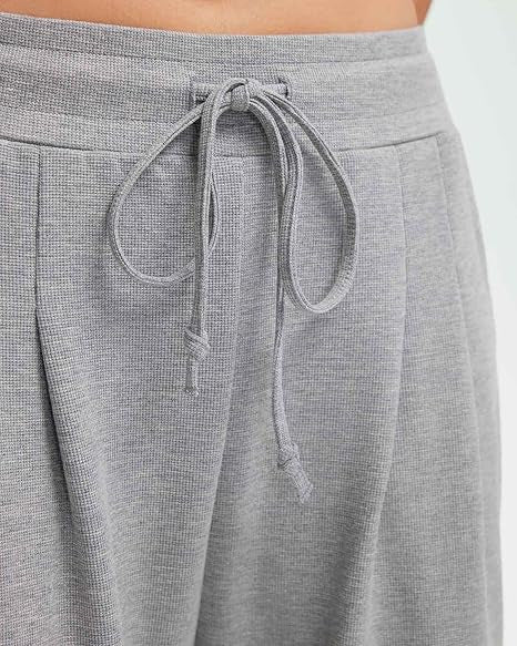 Damen Freizeithose Weite Fit Knopfdetails Beige Norvielle
