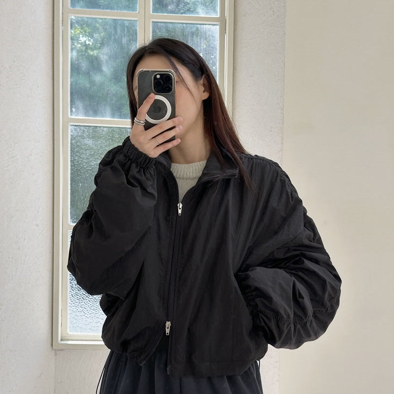 Damen Cropped Übergangsjacke Norvielle - Norvielle