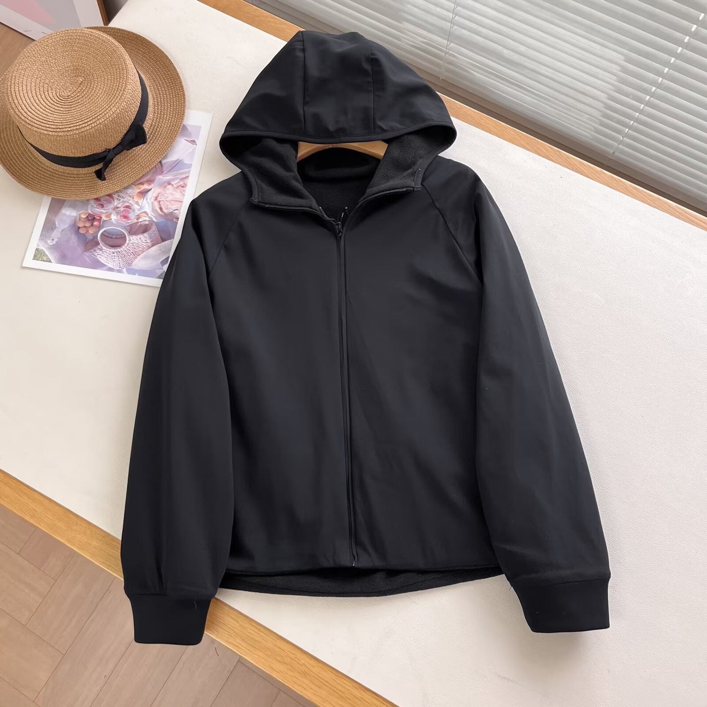Damen Fleecejacke Mit Kapuze Norvielle