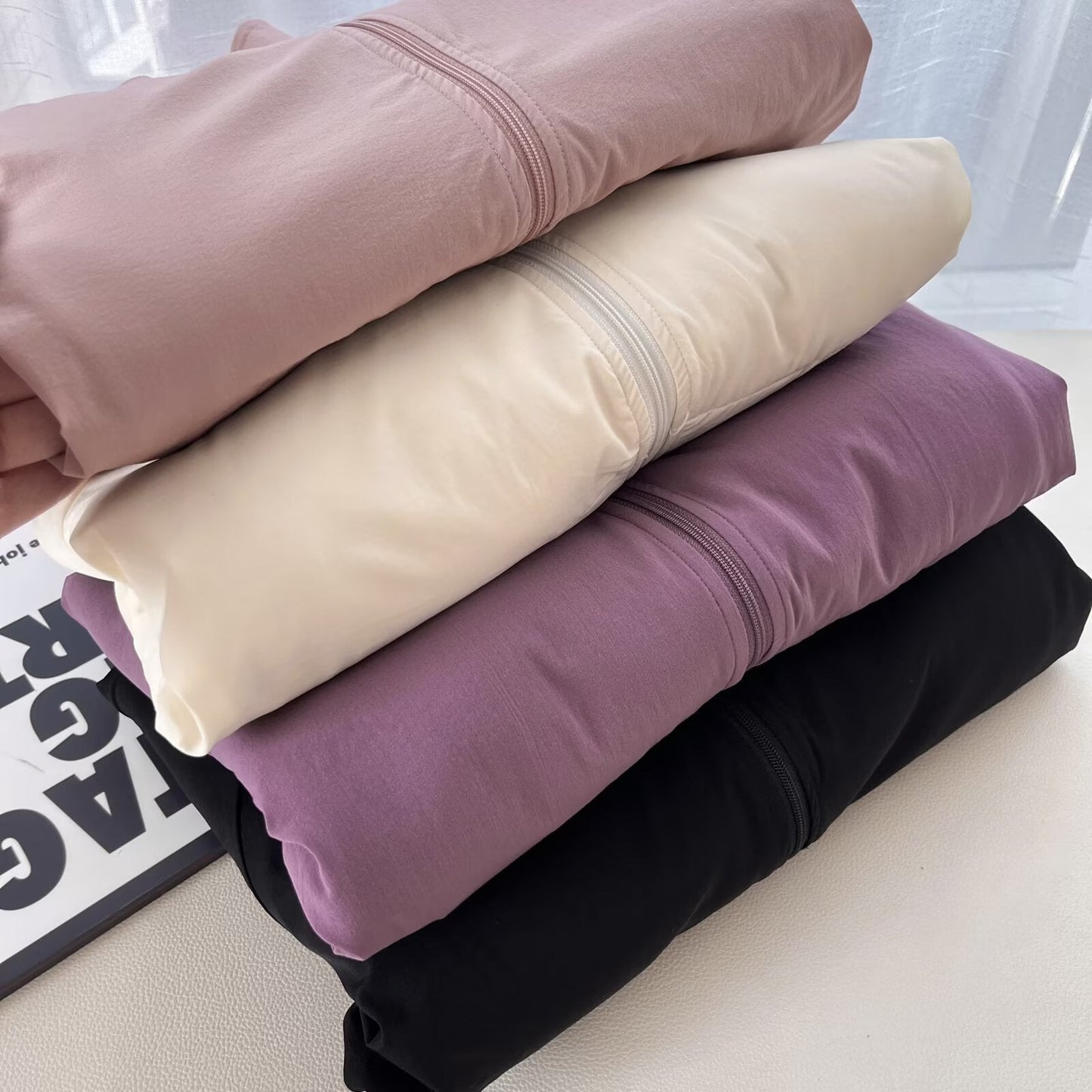 Damen Fleecejacke Kuschelig Hochkragen Eingrifftaschen Norvielle